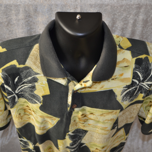 TOMMY BAHAMA HAWAIIAN FLOWER & ISLAND POLO - Picture 2 of 8